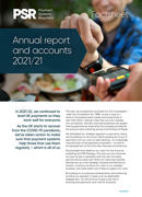 PSR Annual Report And Accounts 21 22 Factsheet